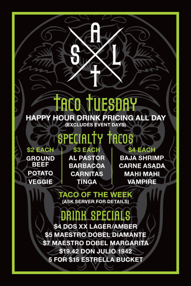 Salt Tacos ỹ Tequila Glendale, AZ Westgate Entertainment District