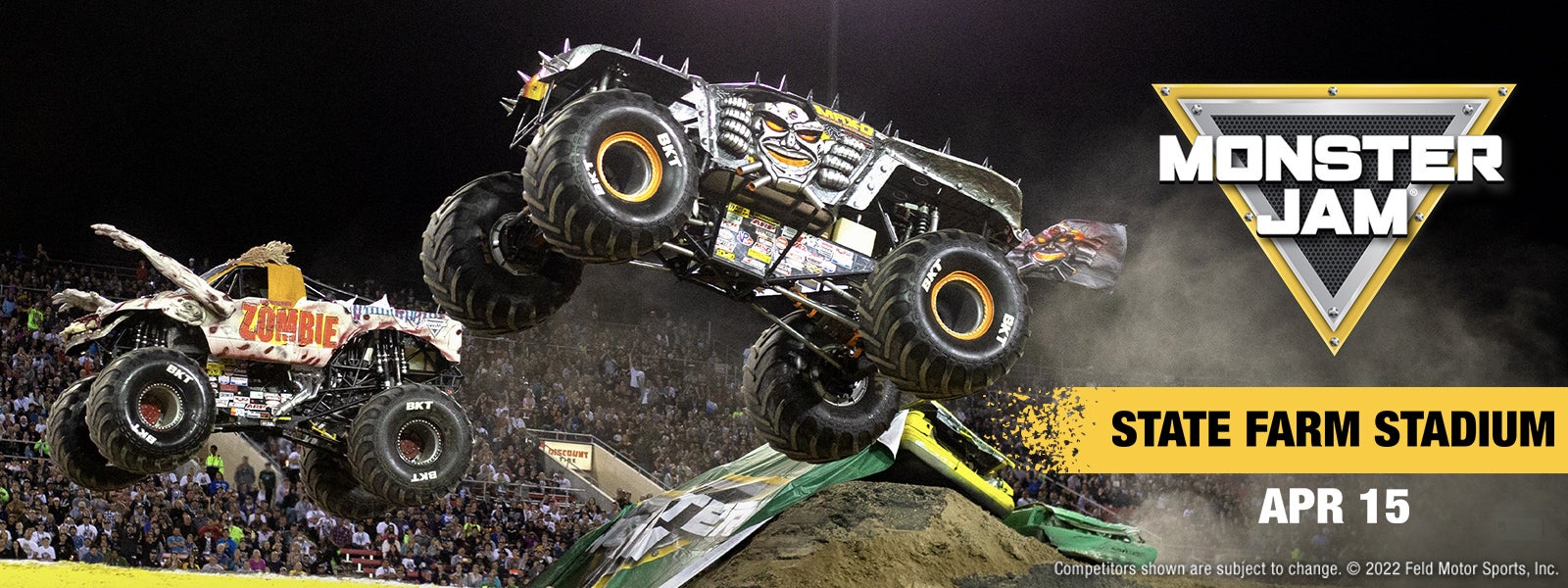 Monster Jam returns to Glendale with event at State Farm Stadium